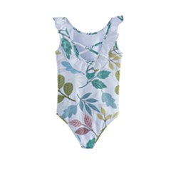 Kids  Frill Swimsuit 