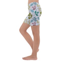 Kids  Lightweight Velour Capri Yoga Leggings 