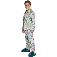 Kids  Long Sleeve Velvet Pajamas Set 