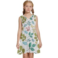 Kids  Sleeveless Tiered Mini Dress 