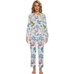 Womens  Long Sleeve Lightweight Pajamas Set 