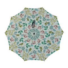 Leaf seamless pattern  Automatic Folding Umbrella with Case (Large) from ArtsNow.com