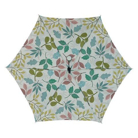 Leaf seamless pattern  Automatic Folding Umbrella with Case (Small) from ArtsNow.com