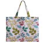 Leaf seamless pattern  Zipper Mini Tote Bag