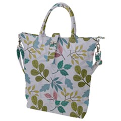 Buckle Top Tote Bag 