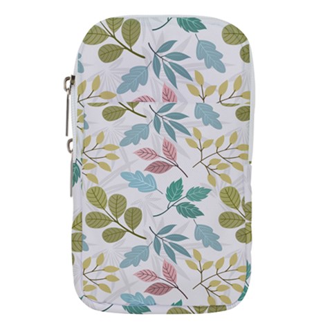 Leaf seamless pattern  Waist Pouch (Large) from ArtsNow.com