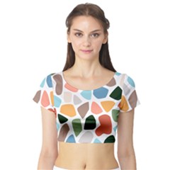 Short Sleeve Crop Top 