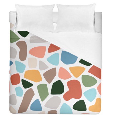 Shapes Seamless Pattern Duvet Cover (Queen Size) from ArtsNow.com