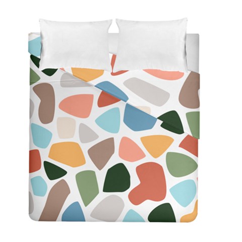 Shapes Seamless Pattern Duvet Cover Double Side (Full/ Double Size) from ArtsNow.com