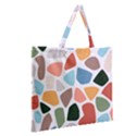 Zipper Large Tote Bag 