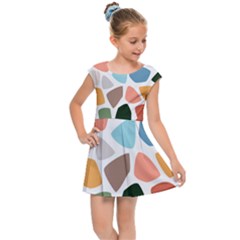 Kids  Cap Sleeve Dress 