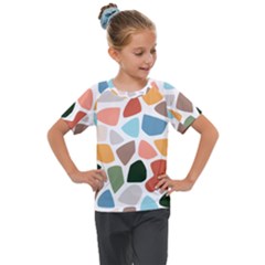 Kids  Mesh Piece T-Shirt 