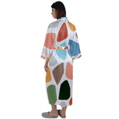 Maxi Satin Kimono 