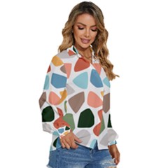 Women s Long Sleeve Button Up Shirt 