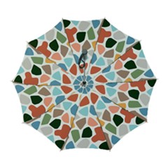 Shapes Seamless Pattern Automatic Folding Umbrella with Case (Large) from ArtsNow.com