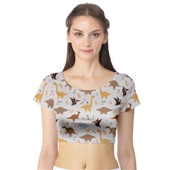 Short Sleeve Crop Top 