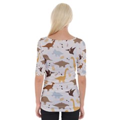 Wide Neckline T-Shirt 