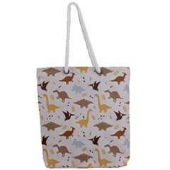 Full Print Rope Handle Tote (Large) 