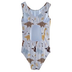 Kids  Cut-Out Back One Piece Swimsuit 