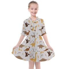 Kids  All Frills Chiffon Dress 