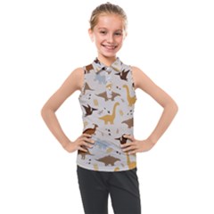 Kids  Sleeveless Polo T-Shirt 