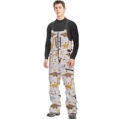 Men s Front Zip Ski And Snowboard Bib Pants 