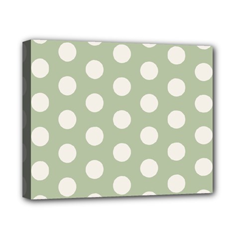 Polk Dots Seamless Pattern Canvas 10  x 8  (Stretched) from ArtsNow.com