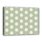 Polk Dots Seamless Pattern Canvas 16  x 12  (Stretched)