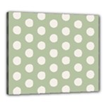 Polk Dots Seamless Pattern Canvas 24  x 20  (Stretched)