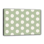 Polk Dots Seamless Pattern Canvas 18  x 12  (Stretched)