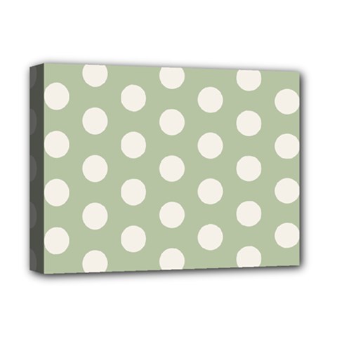 Polk Dots Seamless Pattern Deluxe Canvas 16  x 12  (Stretched)  from ArtsNow.com