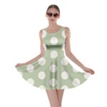 Polk Dots Seamless Pattern Skater Dress