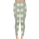 Polk Dots Seamless Pattern Everyday Leggings 