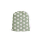 Polk Dots Seamless Pattern Drawstring Pouch (Small)