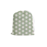 Polk Dots Seamless Pattern Drawstring Pouch (Medium)