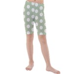 Polk Dots Seamless Pattern Kids  Mid Length Swim Shorts