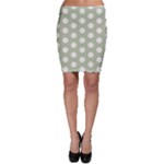 Polk Dots Seamless Pattern Bodycon Skirt