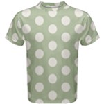 Polk Dots Seamless Pattern Men s Cotton T-Shirt