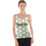 Polk Dots Seamless Pattern Women s Basic Tank Top