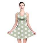 Polk Dots Seamless Pattern Reversible Skater Dress