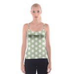 Polk Dots Seamless Pattern Spaghetti Strap Top