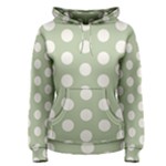 Polk Dots Seamless Pattern Women s Pullover Hoodie