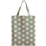 Polk Dots Seamless Pattern Zipper Classic Tote Bag