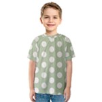 Polk Dots Seamless Pattern Kids  Sport Mesh T-Shirt