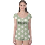 Polk Dots Seamless Pattern Boyleg Leotard 