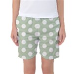 Polk Dots Seamless Pattern Women s Basketball Shorts