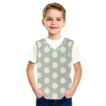 Polk Dots Seamless Pattern Kids  Basketball Tank Top