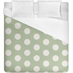 Polk Dots Seamless Pattern Duvet Cover (King Size)