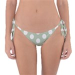 Polk Dots Seamless Pattern Reversible Bikini Bottoms