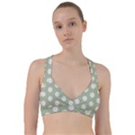 Polk Dots Seamless Pattern Sweetheart Sports Bra